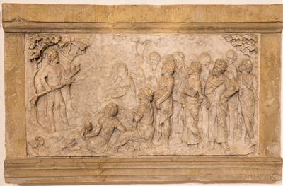 EOSR2680 Inv 31 Steinrelief Bußpredigt des Johannes,30x19cm,120dpi.jpg; 31; ;